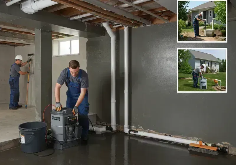 Basement Waterproofing and Flood Prevention process in Bardonia, NY